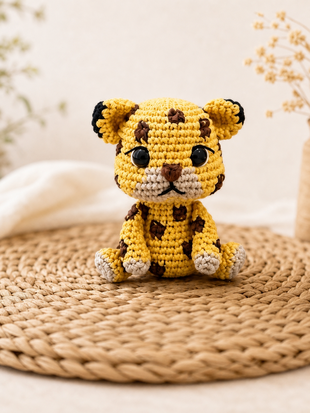 Bag Charm Amigurumi Crochet 'Onca Pintada'