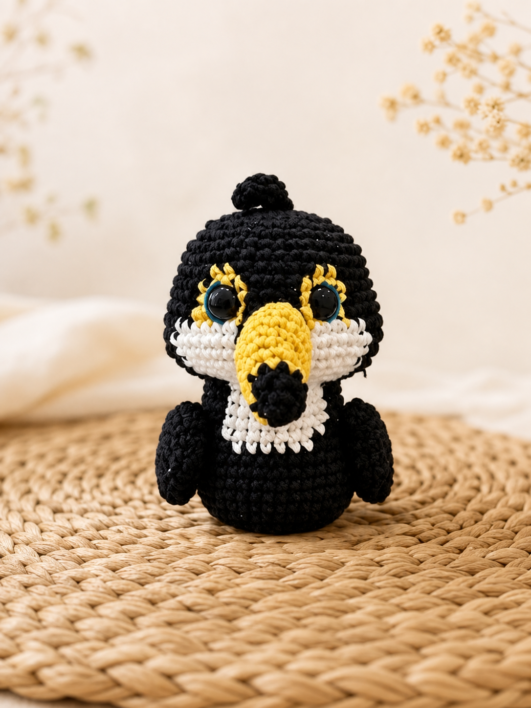 Bag Charm Amigurumi Crochet 'Tucano'