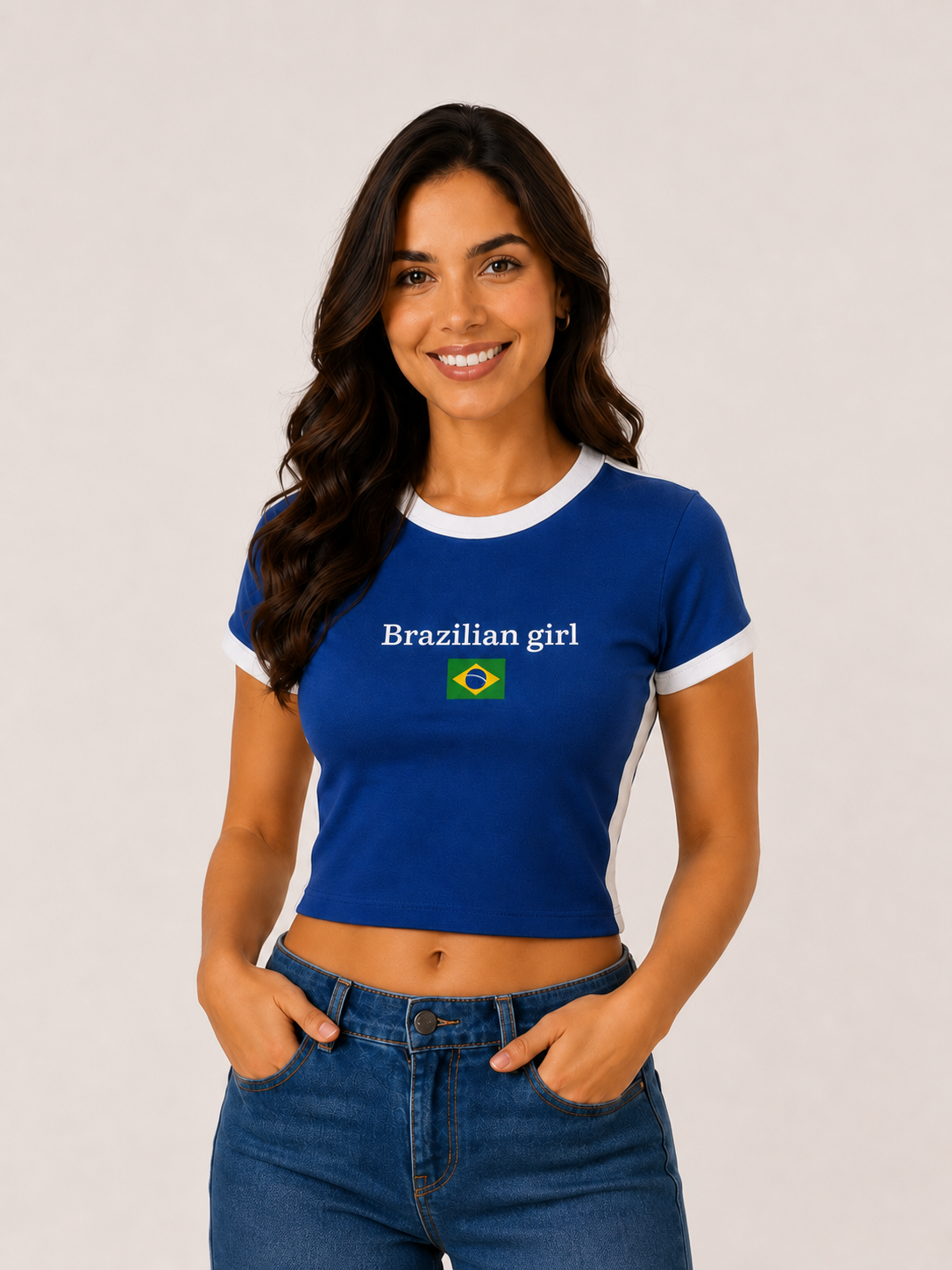 Cropped Brazilian Girl