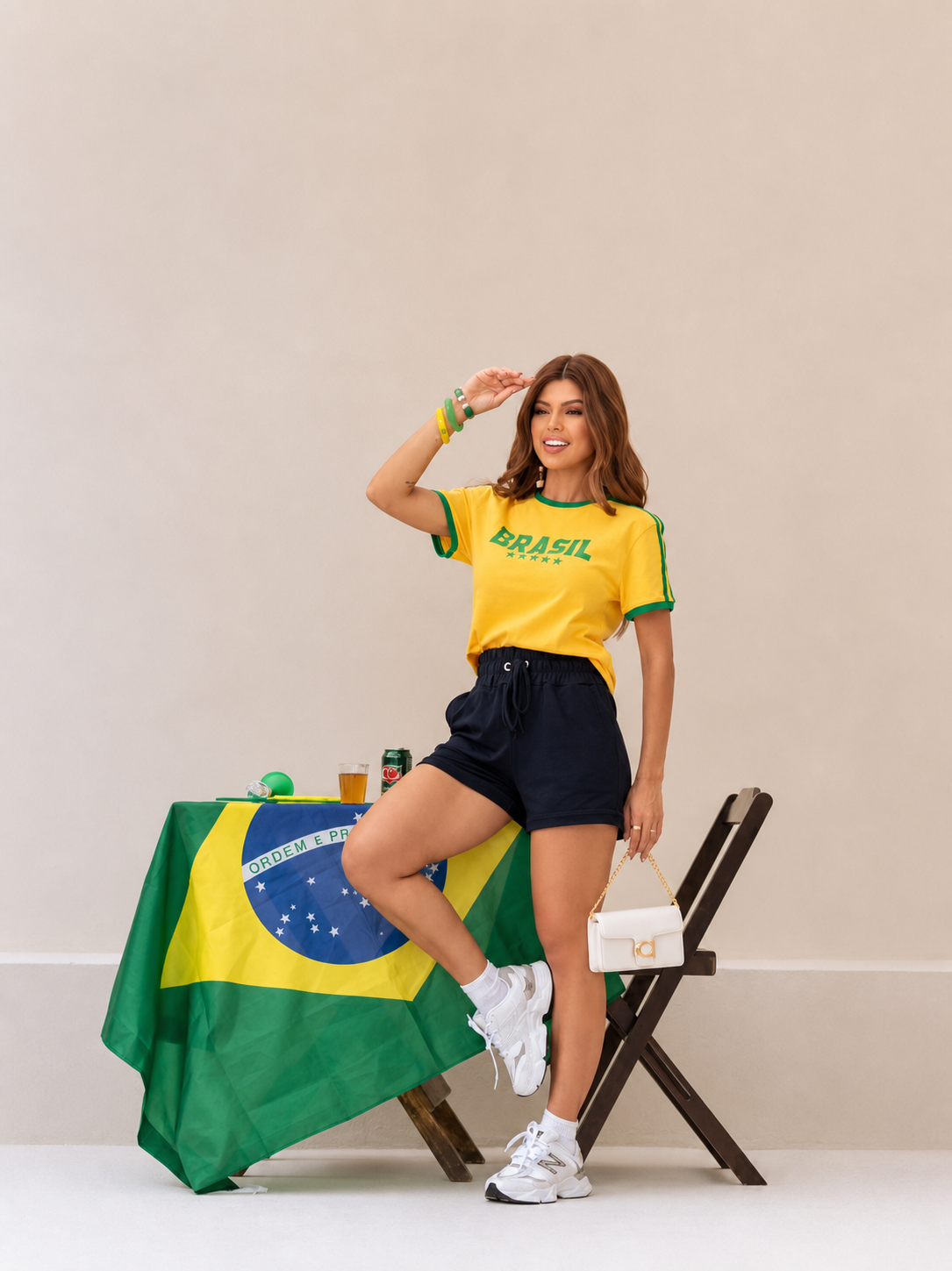 T-shirt BRASIL Penta só tem 1